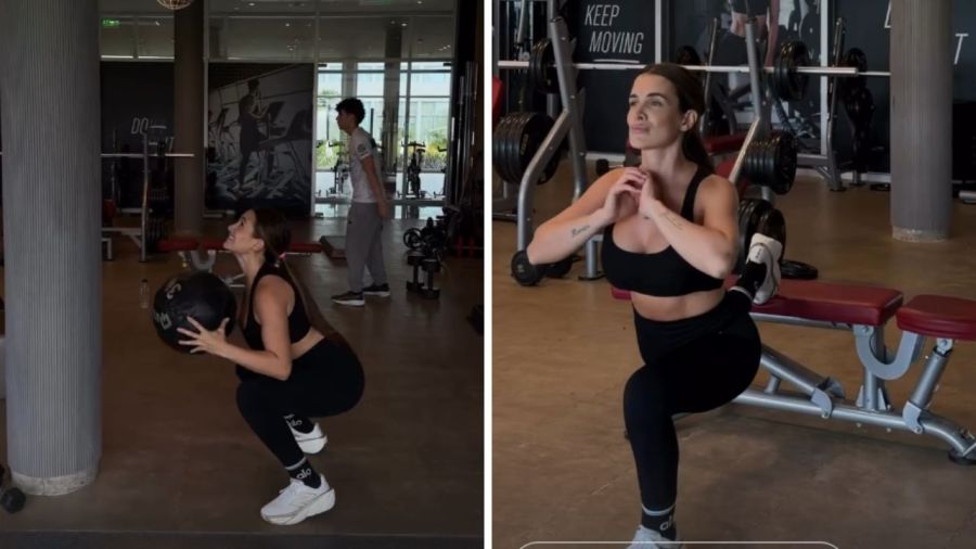 Rutina de ejercicios de Cami Homs