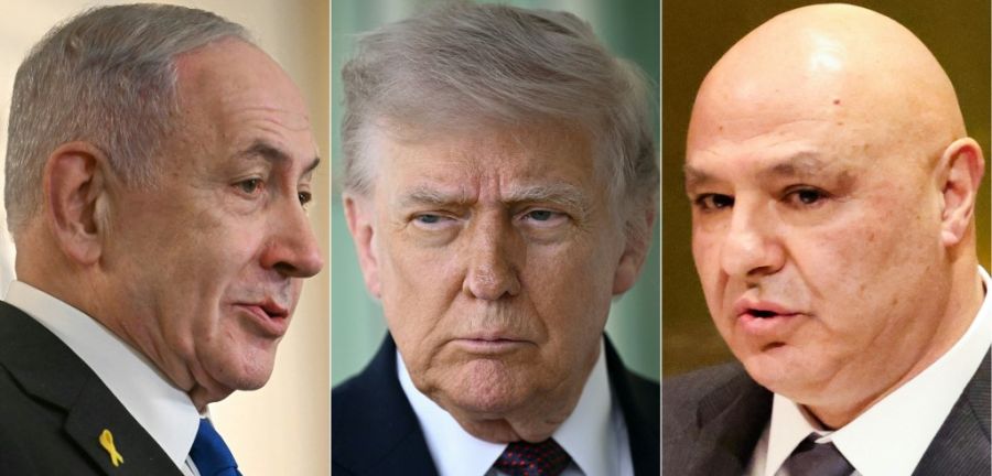 Benjamin Netanyahu, Donald Trump y el presidente de Líbano, Joseph Aoun: los tres actores clave de la negociación