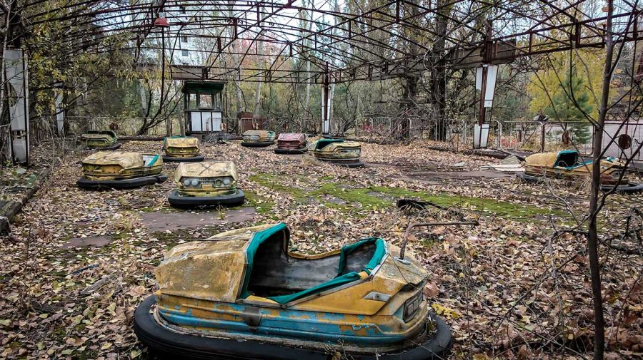 El parque de la ciudad de Pripyat Chernobyl 16042026