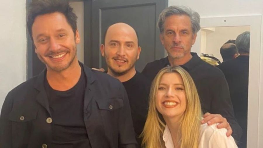 Laurita Fernández y Benjamín Vicuña