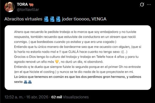 Lucila La Tora Villar apuntó contra Furia