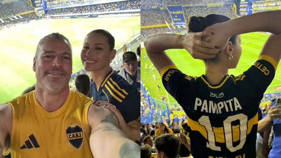 Pampita y Beltrán Vicuña