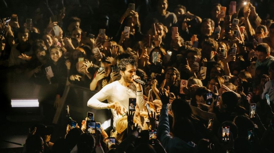 Sebastián Yatra en el Movistar Arena
