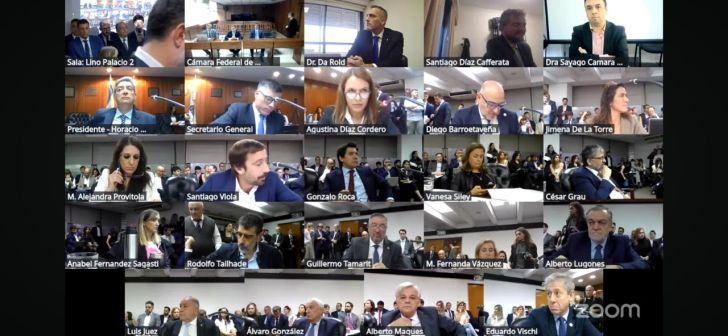 Sesión Consejo de la Magistratura