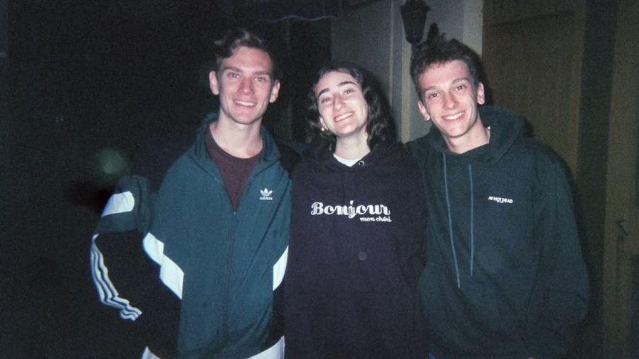 Teo, Juan y Miranda, los hijos de Federico D’Elía 