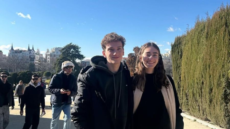 Teo, Juan y Miranda, los hijos de Federico D’Elía 