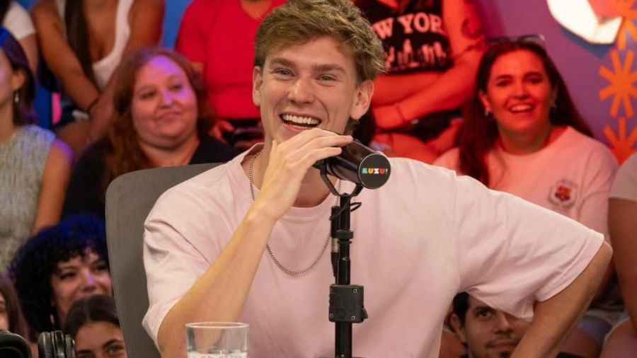 Teo, Juan y Miranda, los hijos de Federico D’Elía 