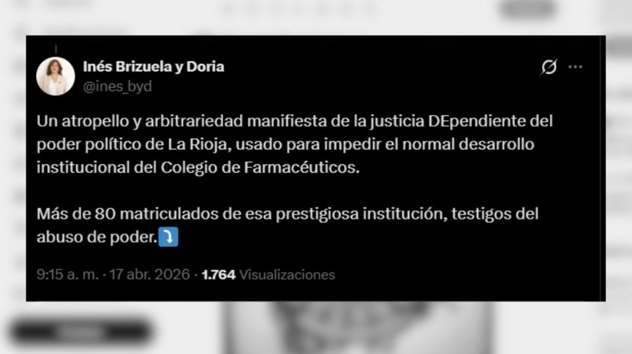 Detención Inés Brizuela y Doria