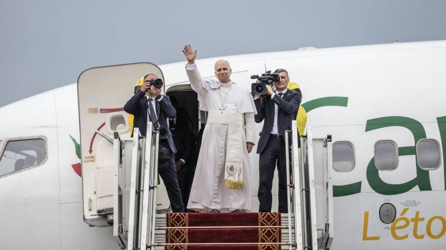 El papa León XIV en Camerún 17042026