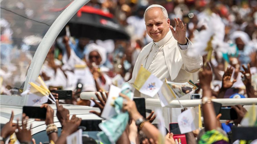 El papa León XIV en Camerún 17042026
