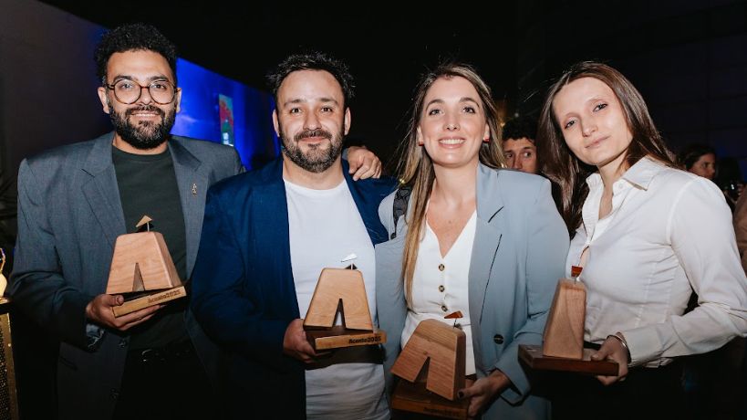 Galardonados en los premios Acento