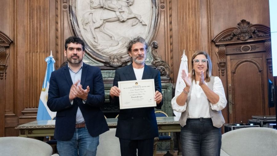 Leonardo Sbaraglia fue nombrado Personalidad Destacada de la Cultura por la Legislatura porteña