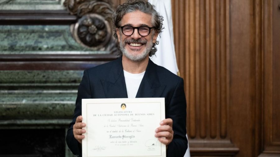 Leonardo Sbaraglia fue nombrado Personalidad Destacada de la Cultura por la Legislatura porteña