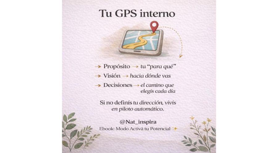 No te falta tiempo, te falta dirección