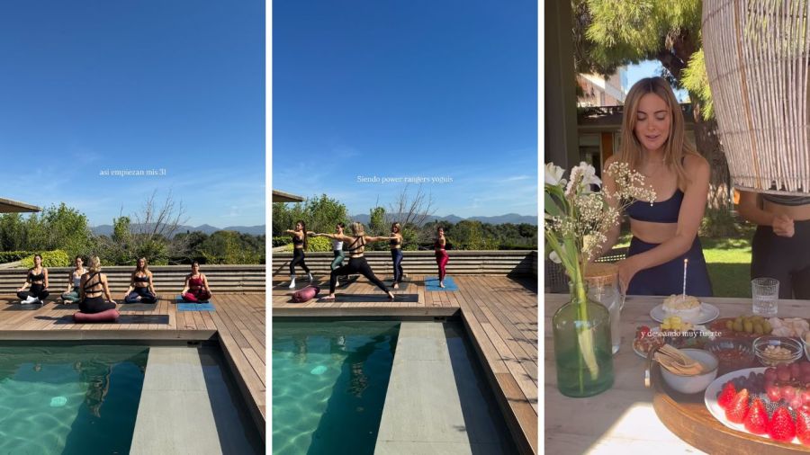 El cumpleaños de Wada Ramón, esposa de Guido Rodríguez