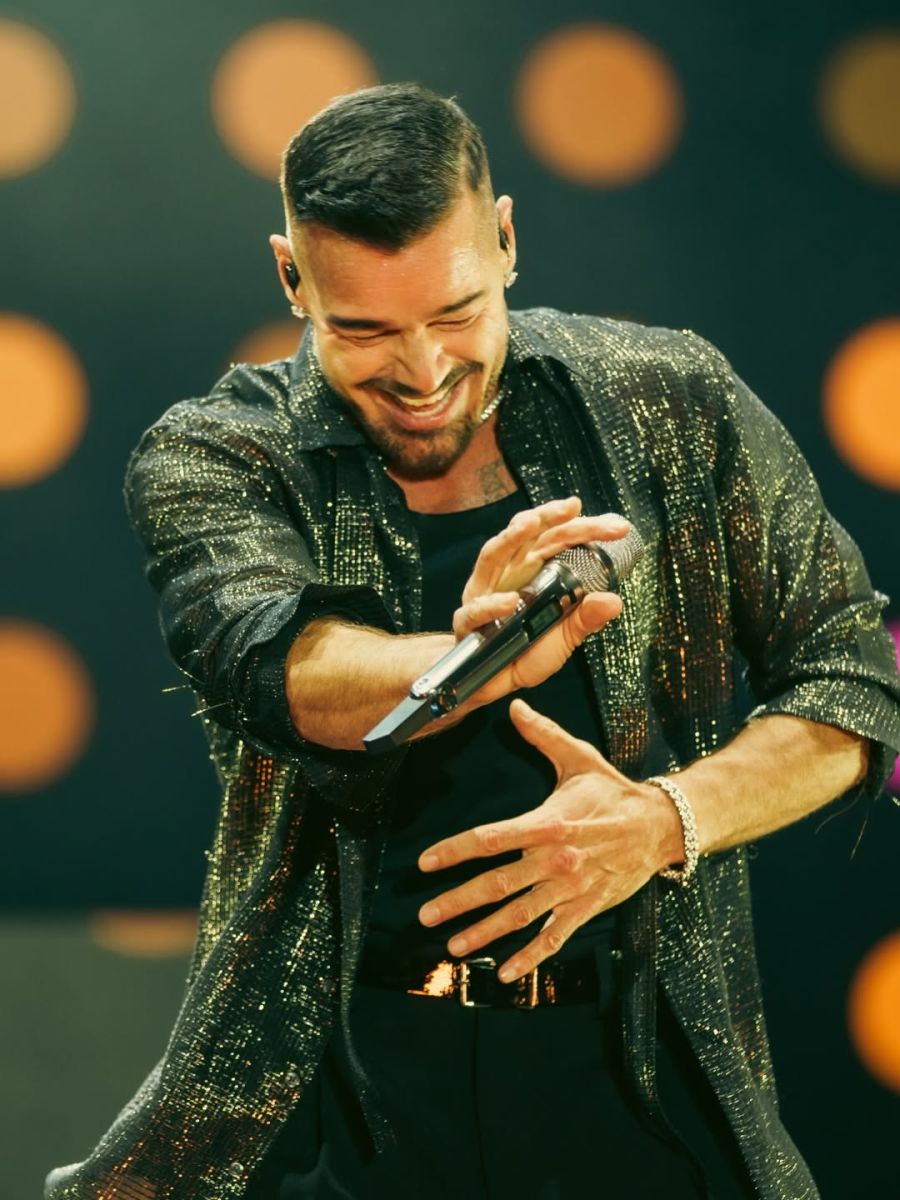 Noche de hits: Ricky Martin explotó el Campo Argentino de Polo
