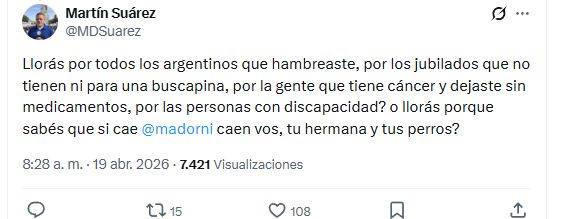 Algunas de las respuestas, entre rescatables sin insultos, al tuit del presidente Milei desde el Muro de los Lamentos.