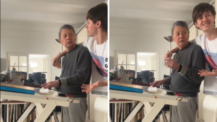 Dante Ortega y Palito Ortega