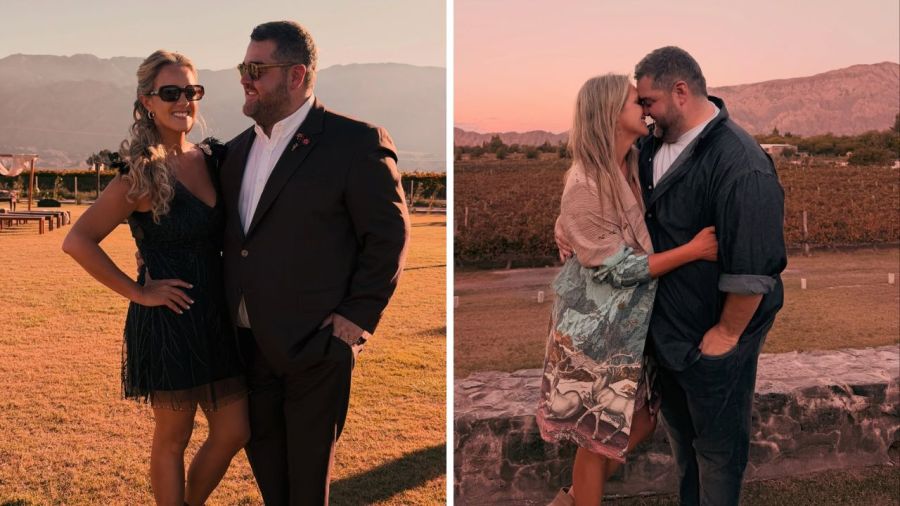 Darío Barassi y Lucía Gómez Centurión en San Juan