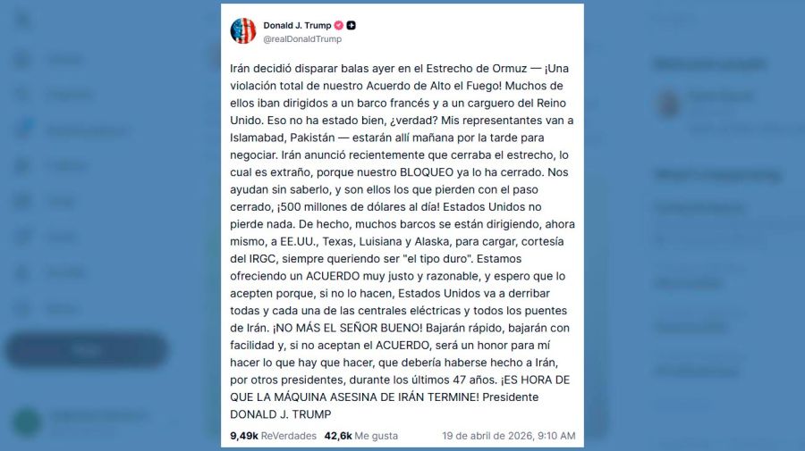 Donald Trump 19042026