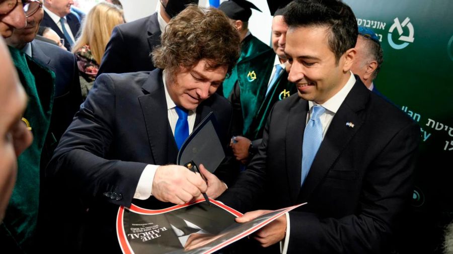 Javier Milei en Israel 20042026