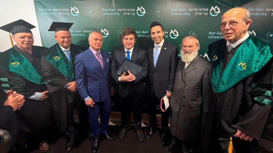 Javier Milei en Israel 20042026