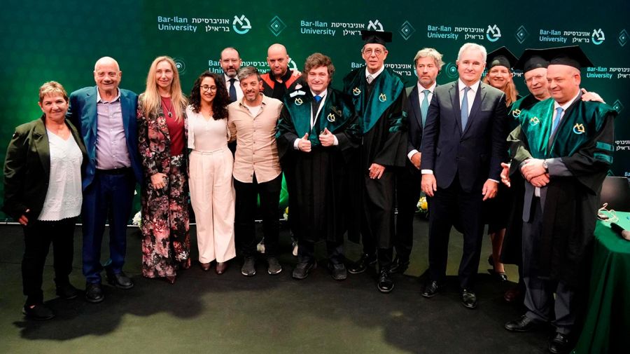 Javier Milei en Israel 20042026