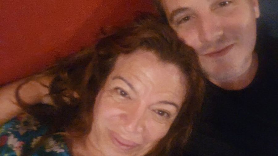 Lizy Tagliani y Sebastián Nebot