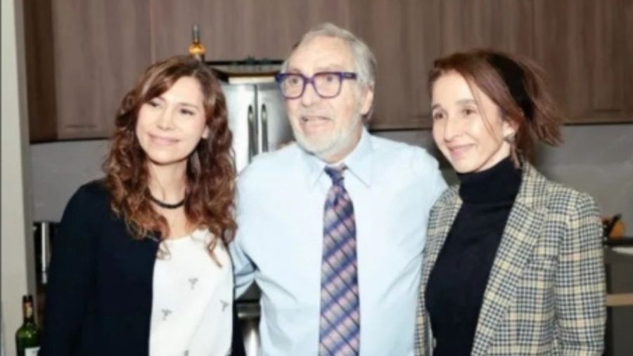 Luis Brandoni y sus hijas