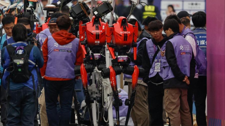 Robots que corren más que humanos