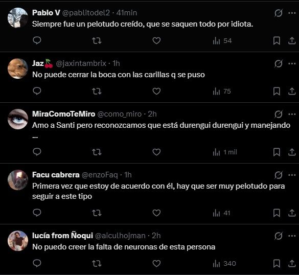 Críticas a Santiago Maratea por conducir con el celular