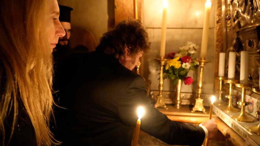 Javier Milei en Israel 21042026