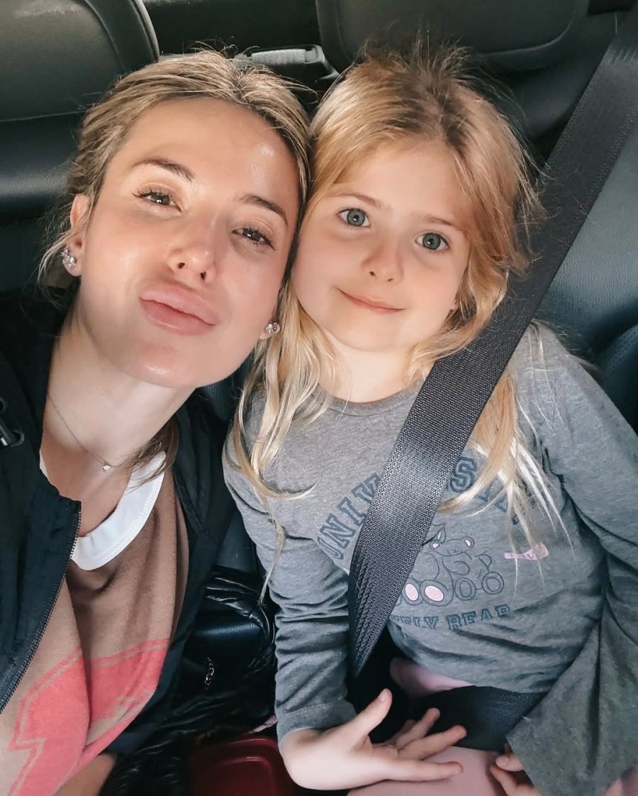 Jésica Cirio y su hijita