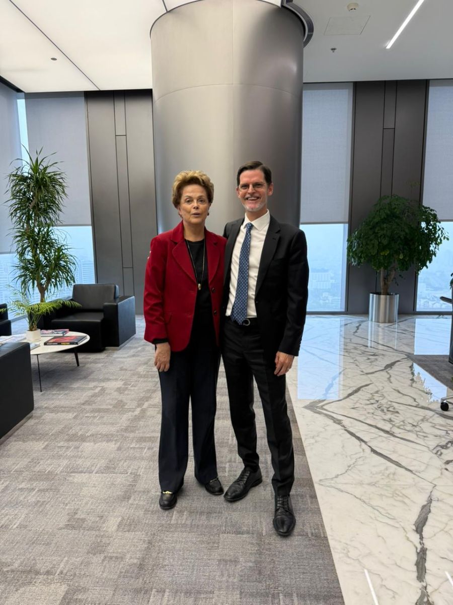 Sabino Vaca Narvaja con Dilma Rousseff