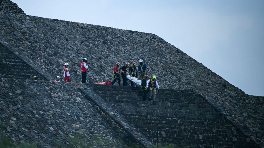 Tiroteo en las ruinas de Teotihuacán