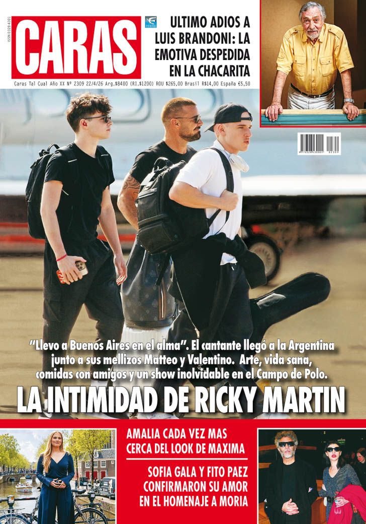 La intimidad de Ricky Martin