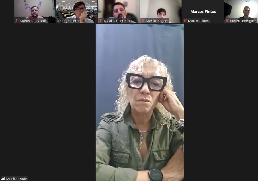 Monica Frade, entrevista por Zoom (usba)