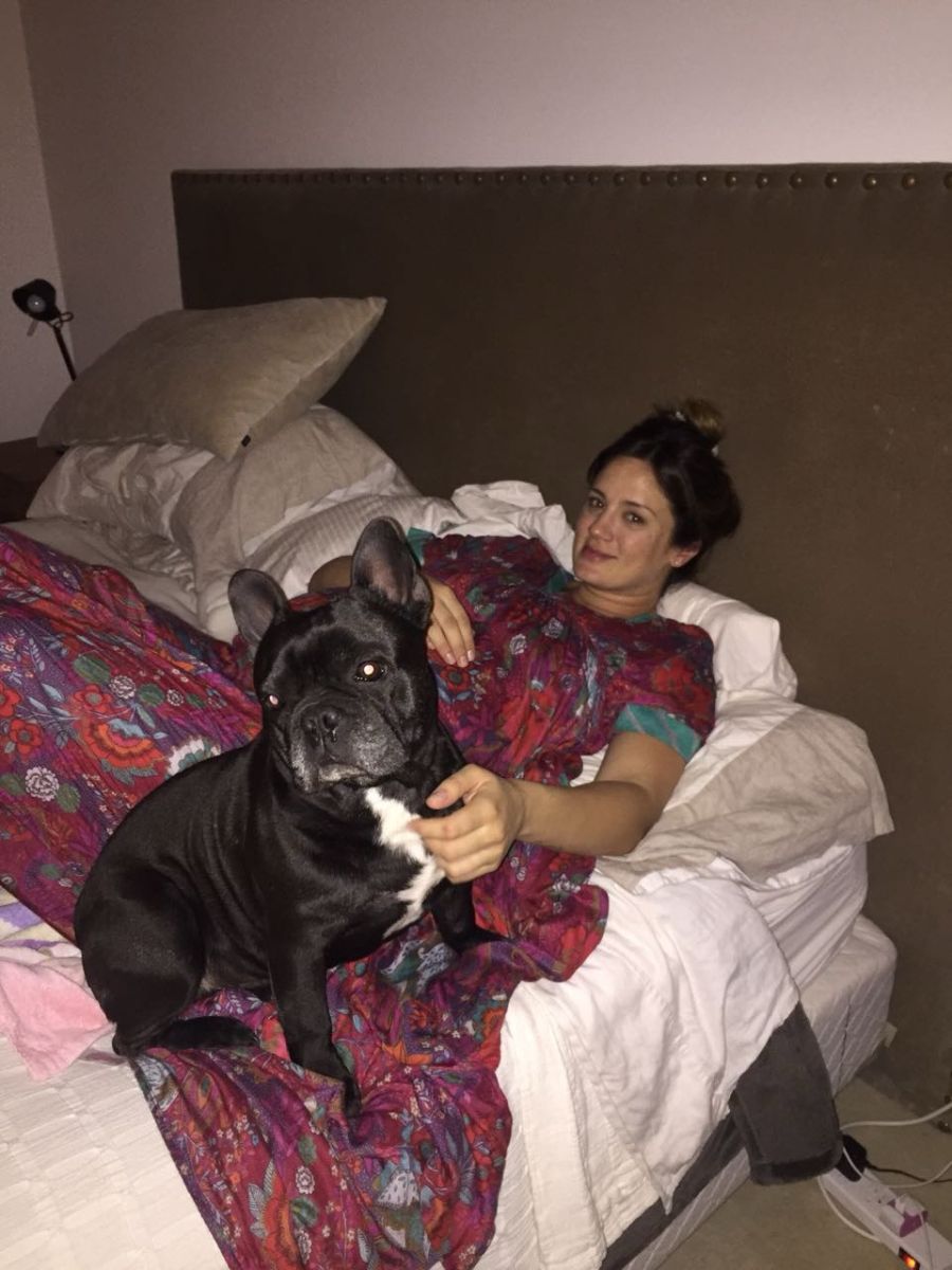 Paula Chaves con Moro 2