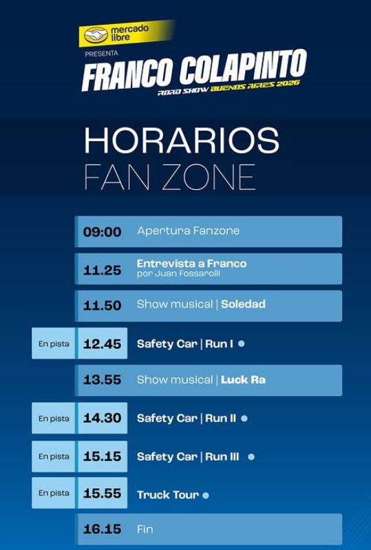 Road Show de Colapinto