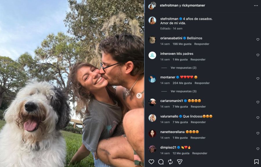 Stefi Roitman, Ricky Montaner