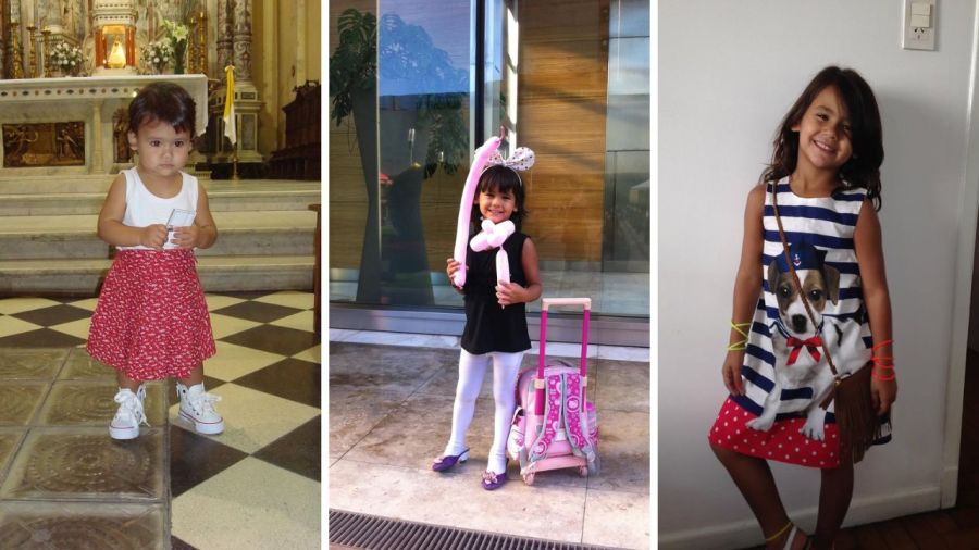 Cumpleaños de Uma Fabiani, hija de Amalia Granata