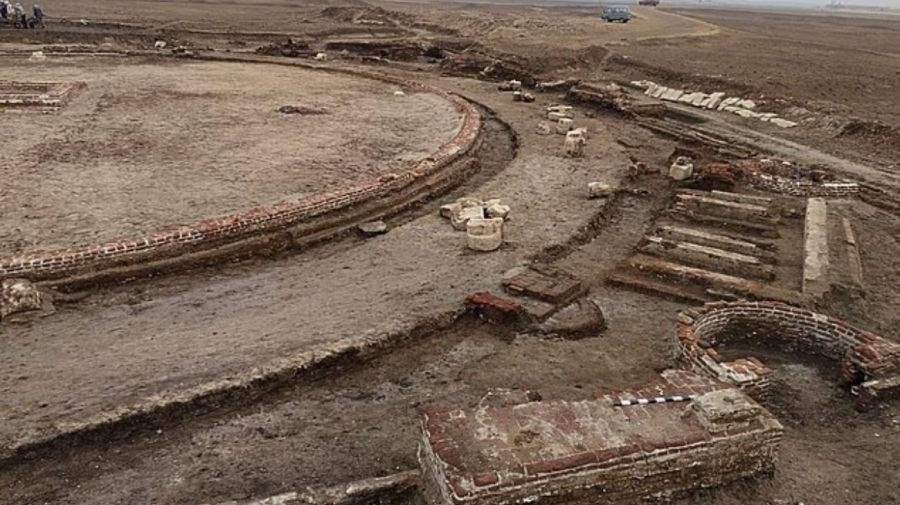 Descubren un templo egipcio circular