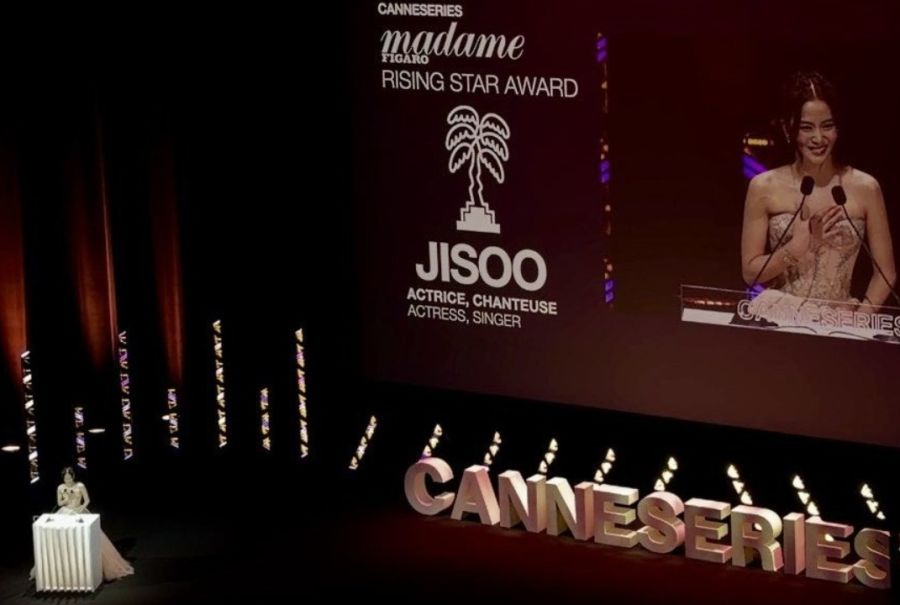 Jisoo en el Festival Internacional de Series de Cannes 