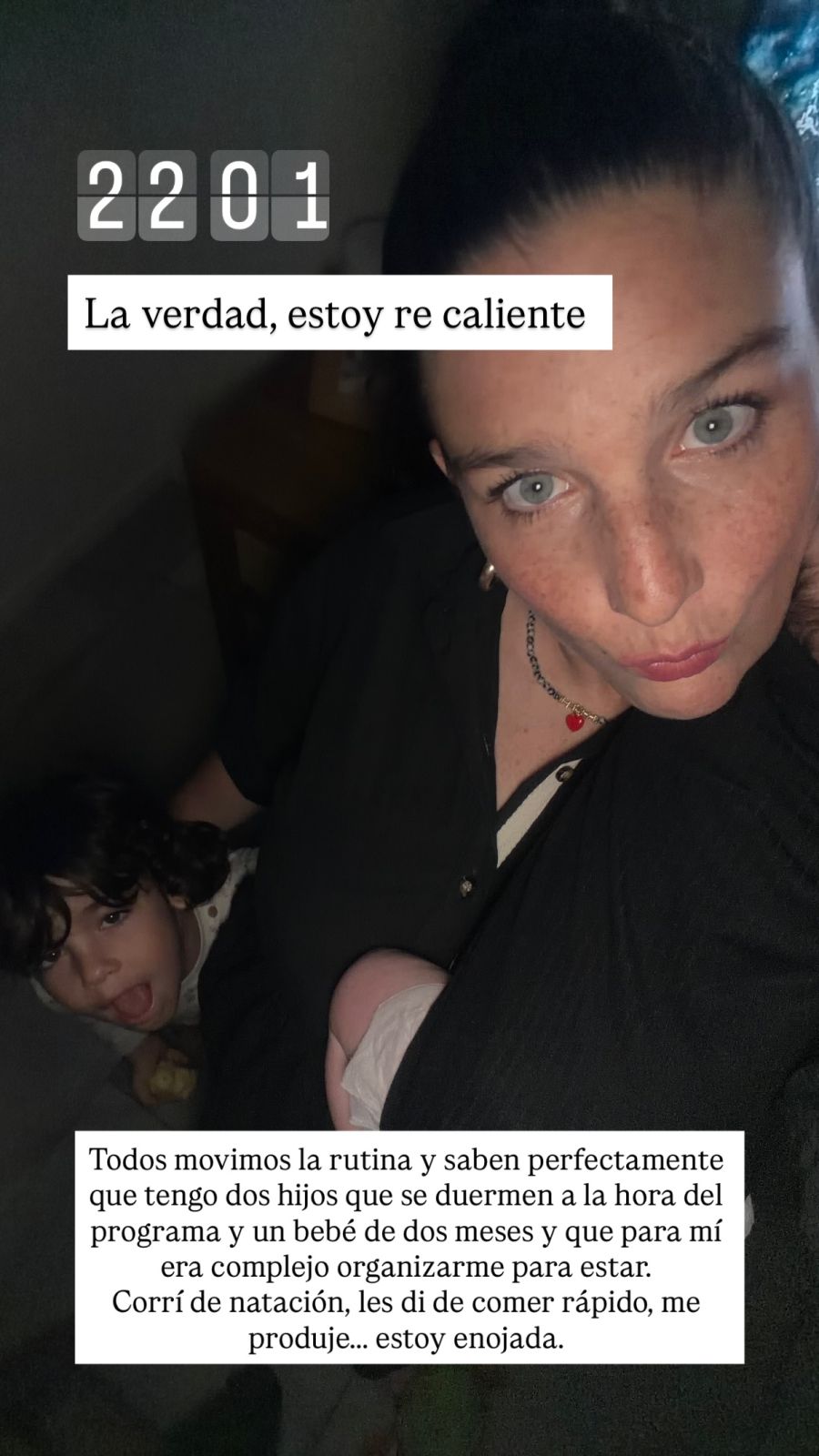 Juana Repetto enojada con LAM