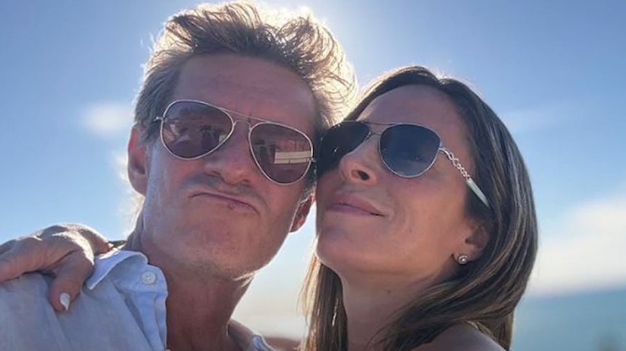 Sandra Borghi junto a Pablo, su nueva pareja