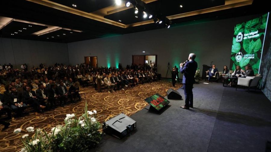 Daniel Passerini, en el encuentro de la Red Argentina de Municipios frente al Cambio Climático que se realizó en Tucumán