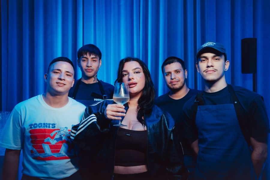 El look total black de Luz Gaggi / Créditos: Chandon by Argenta.ft