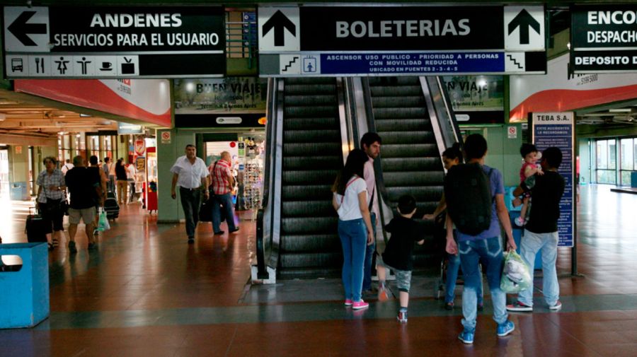 Terminal de ómnibus Retiro 24042026