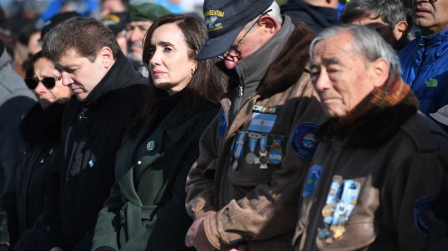 Victoria Villarruel fué recibida en Las Heras, pcia de Santa Cruz 20260424