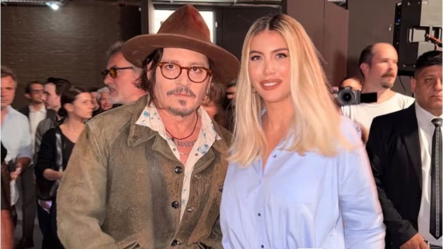 Wanda Nara y Johnny Depp